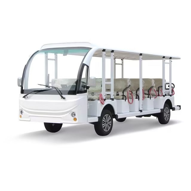 Browse our compact 2 seater golf carts. All models are electric, street legal, and built for easy maneuverability.