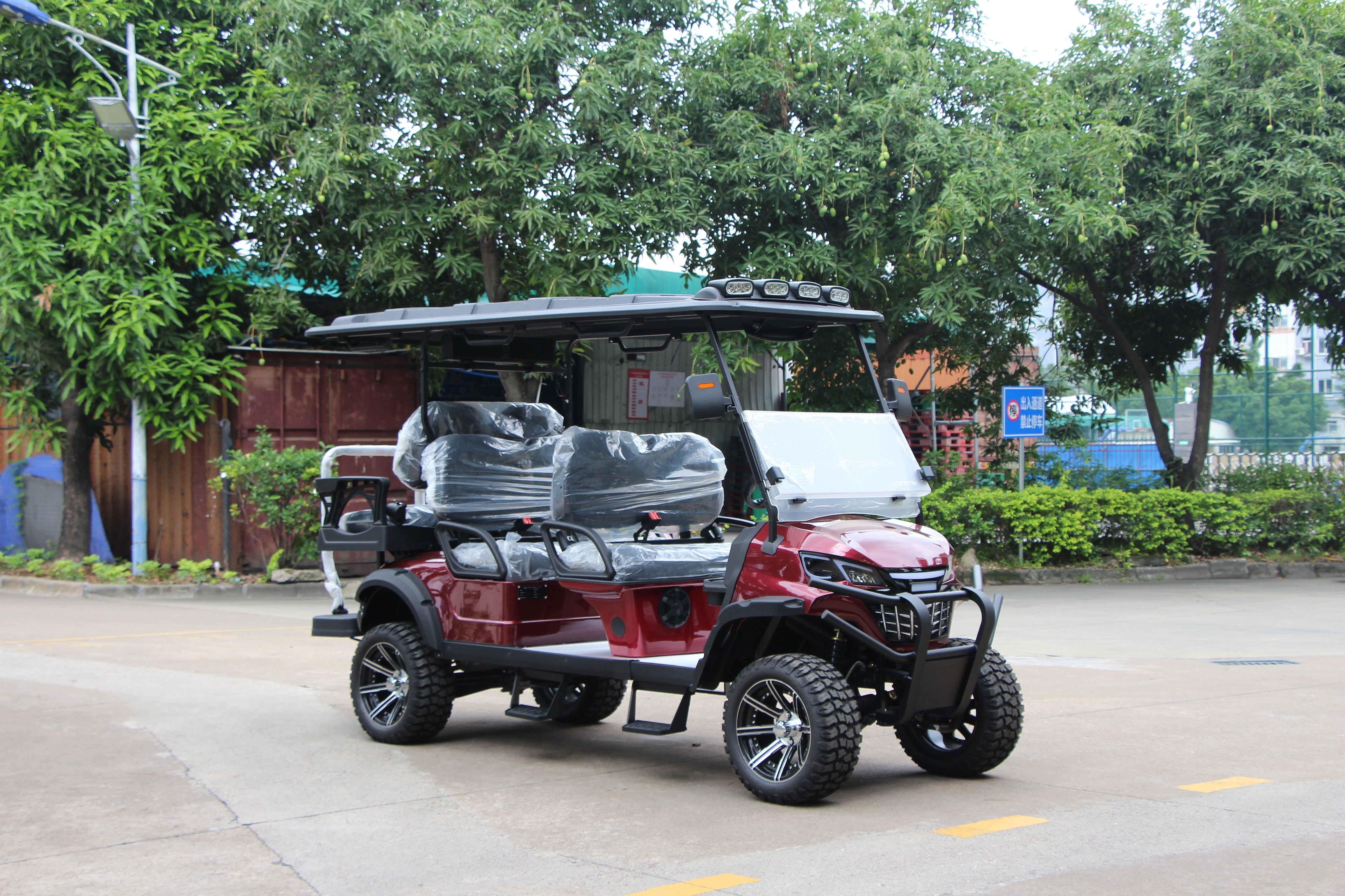 Widerway Golf Carts/Sightseeing Cars 6 Seaters-LQD041+2