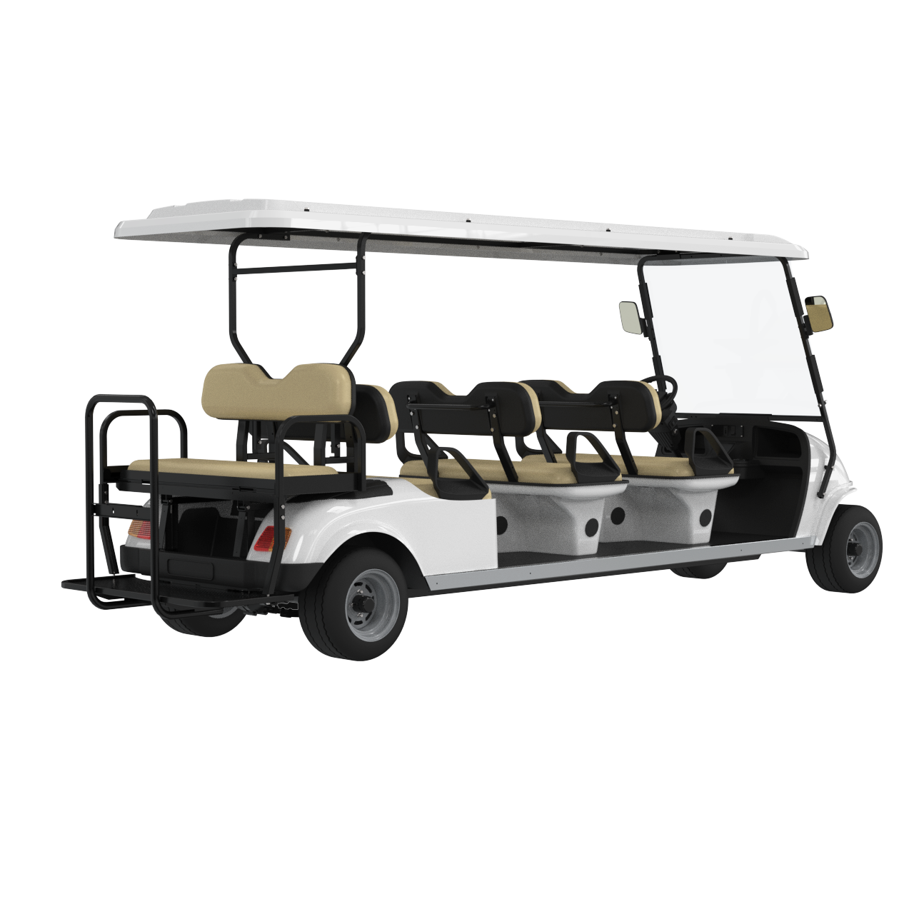 Widerway Golf Carts/Sightseeing Cars 8 Seaters-LQ6D+2