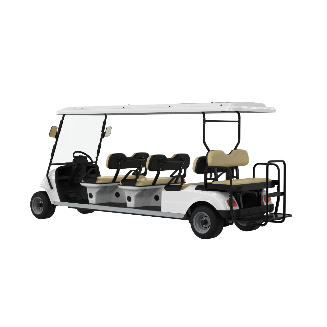 Widerway Golf Carts/Sightseeing Cars 8 Seaters-LQ6D+2