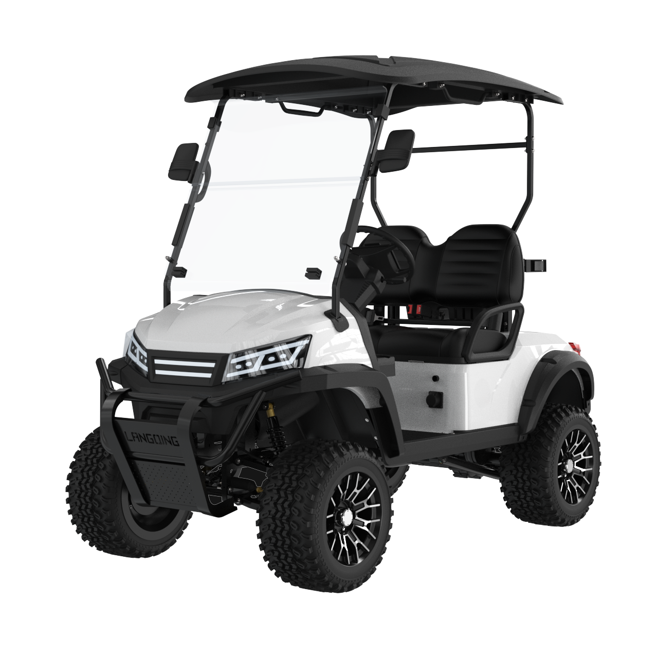 Shop our street legal 2 seater golf carts. These electric models offer efficient, eco-friendly transportation for personal use.