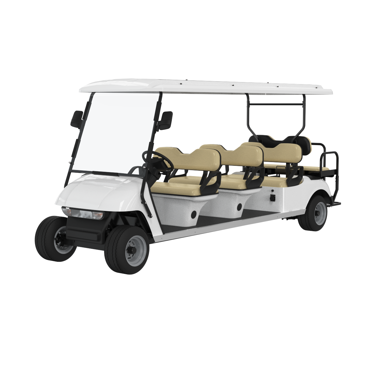 Find electric 8 seater golf carts for sale in our collection. Features street legal models with ample seating for larger groups.